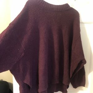 High neck sweater